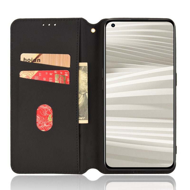 Folio Cover Realme GT2 Pro Custodia in pelle Effetto Pelle Cubo 3d