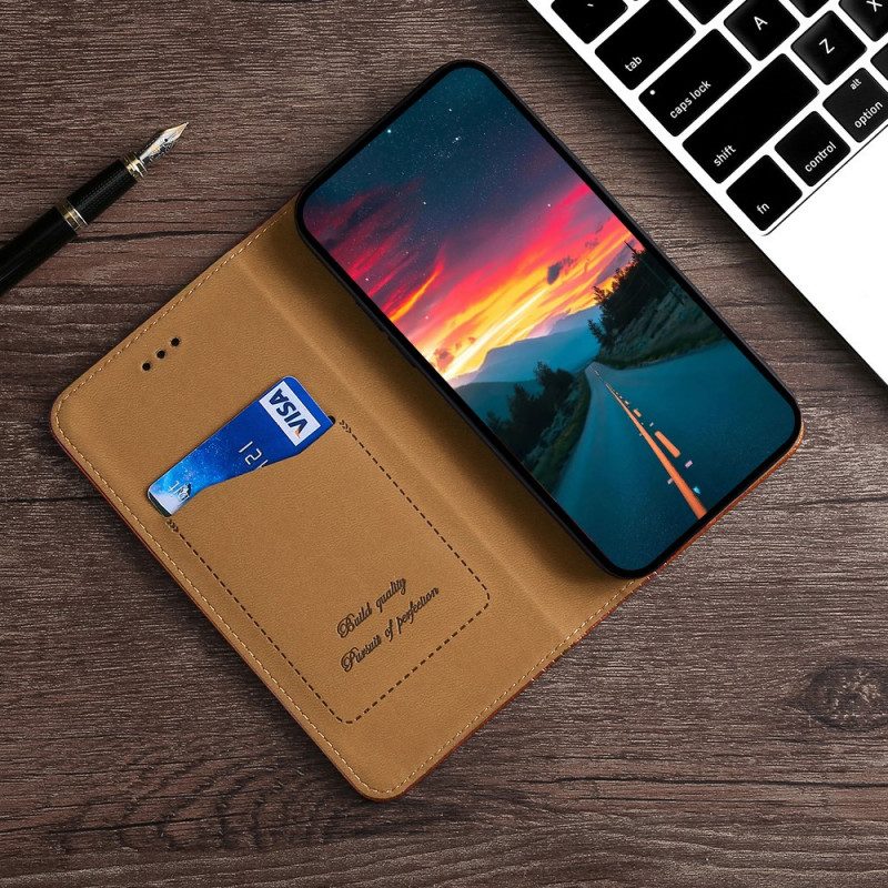 Folio Cover Realme GT2 Pro Custodia in pelle Vintage ▾