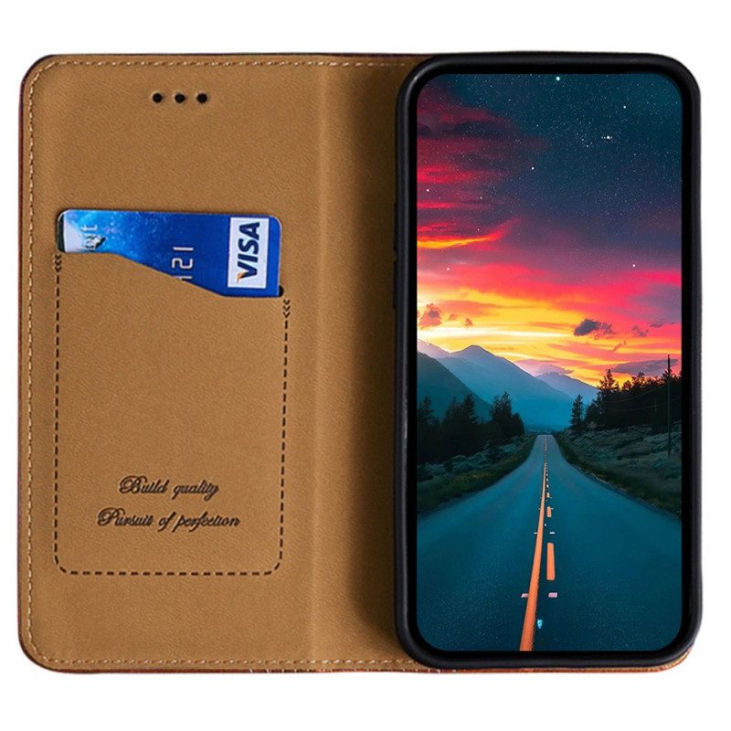 Folio Cover Realme GT2 Pro Custodia in pelle Vintage ▾