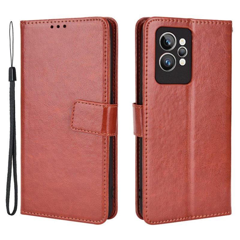 Folio Cover Realme GT2 Pro Ecopelle Appariscente