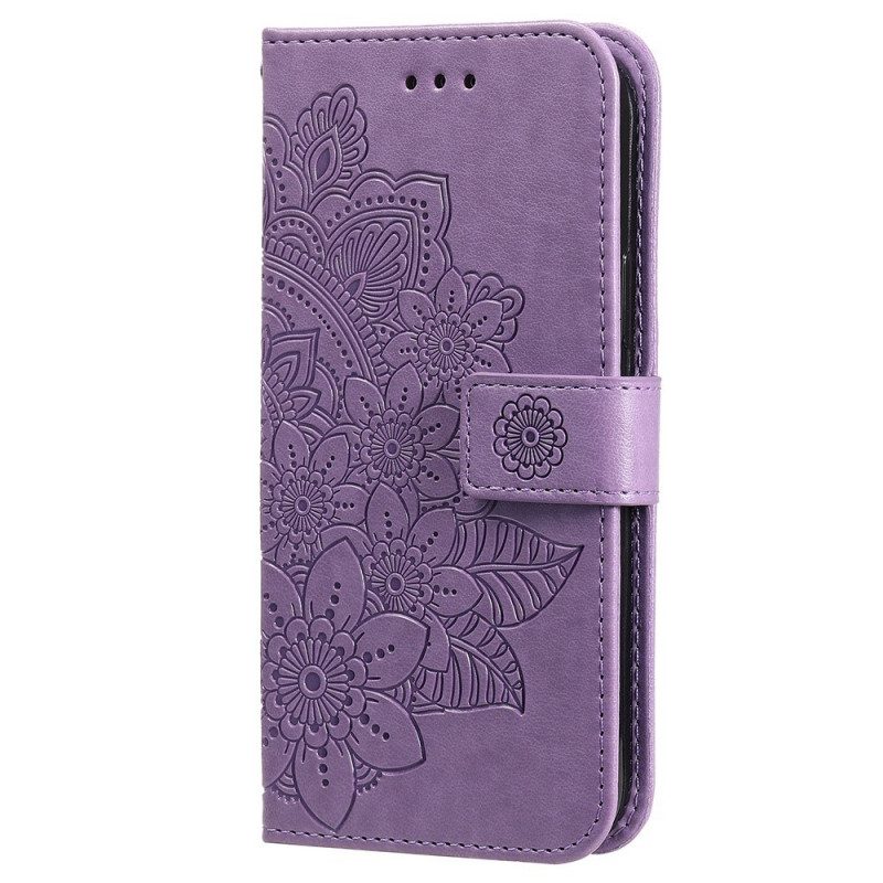 Folio Cover Realme GT2 Pro Mandala Strappy