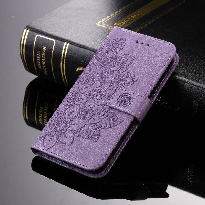 Folio Cover Realme GT2 Pro Mandala Strappy