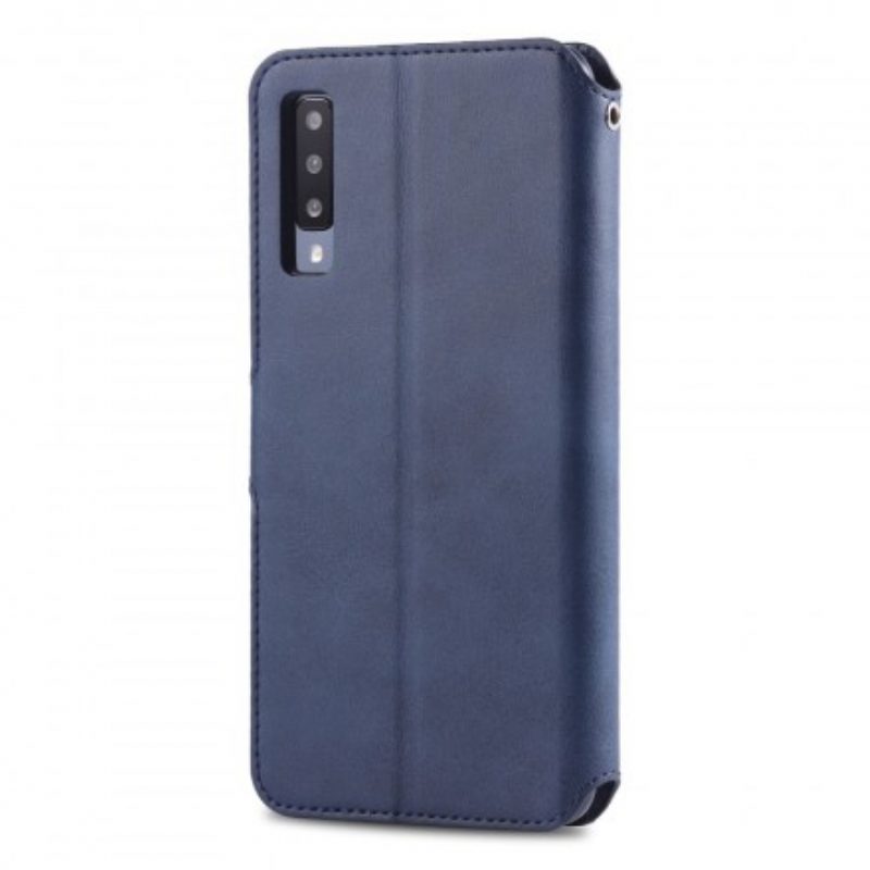 Custodia in pelle Samsung Galaxy A50 Azns Retrò