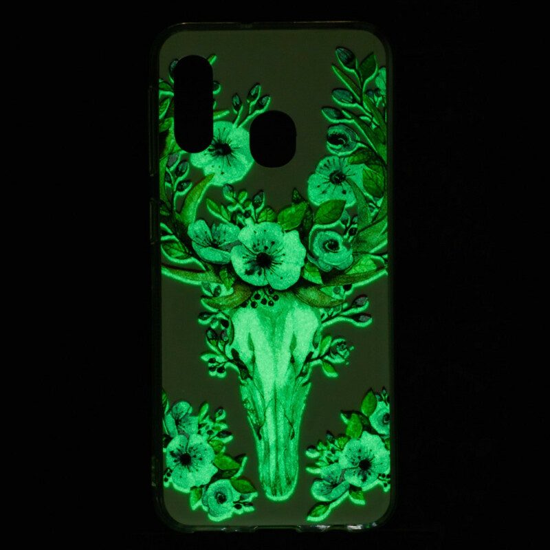 Cover Samsung Galaxy A20e Alce Floreale Fluorescente