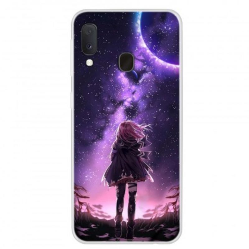 Cover Samsung Galaxy A20e Luna Piena Magica