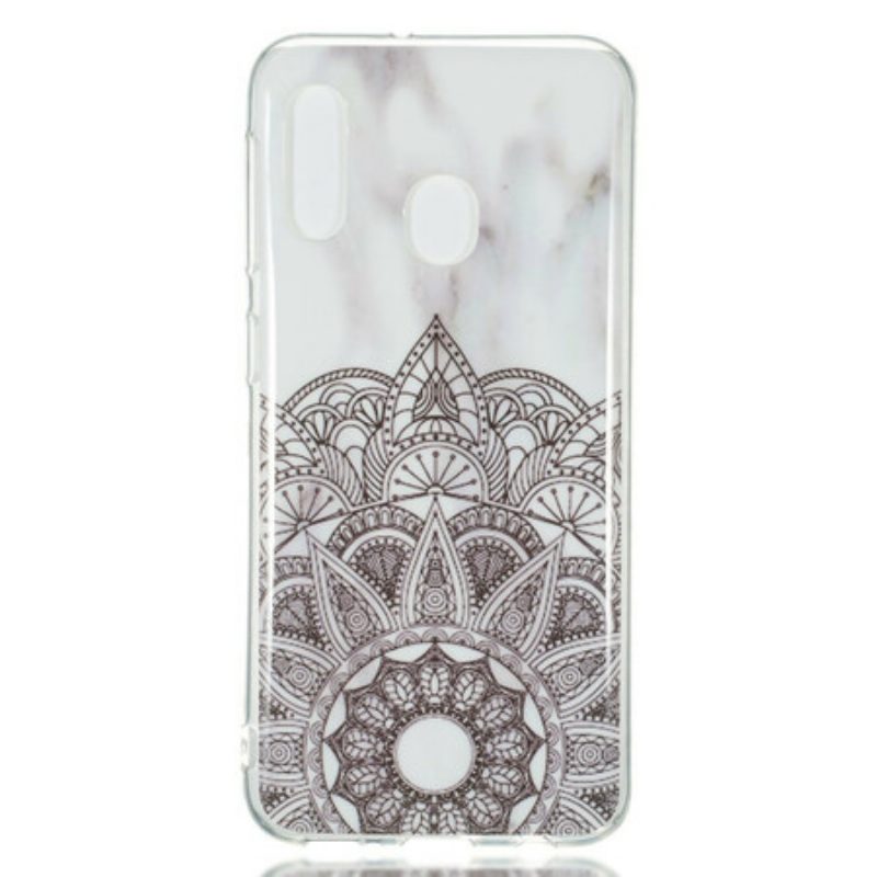 Cover Samsung Galaxy A20e Mandala Marmorizzato