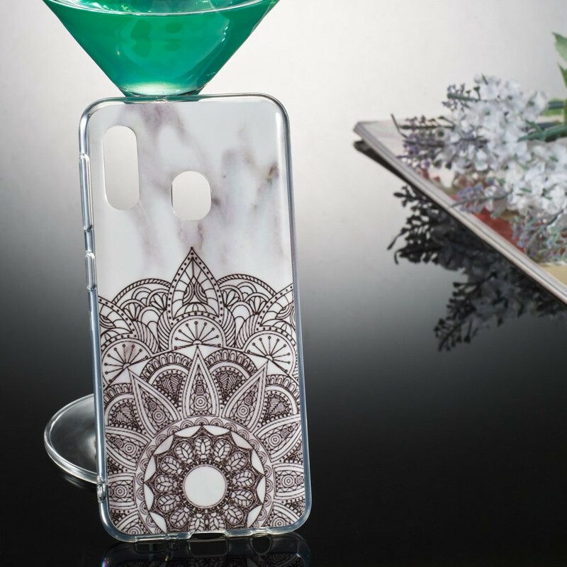 Cover Samsung Galaxy A20e Mandala Marmorizzato