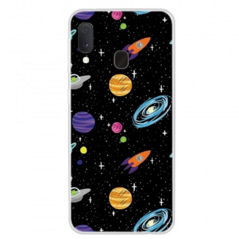 Cover Samsung Galaxy A20e Pianeta Galassia