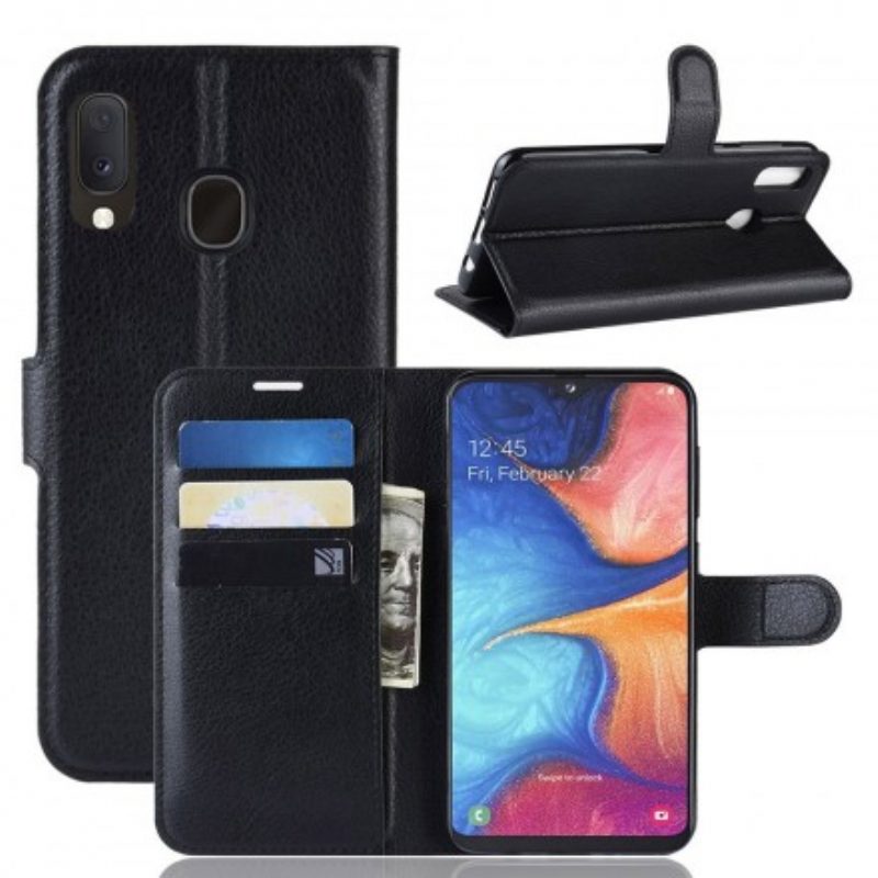 Custodia A Portafoglio Samsung Galaxy A20e Classico