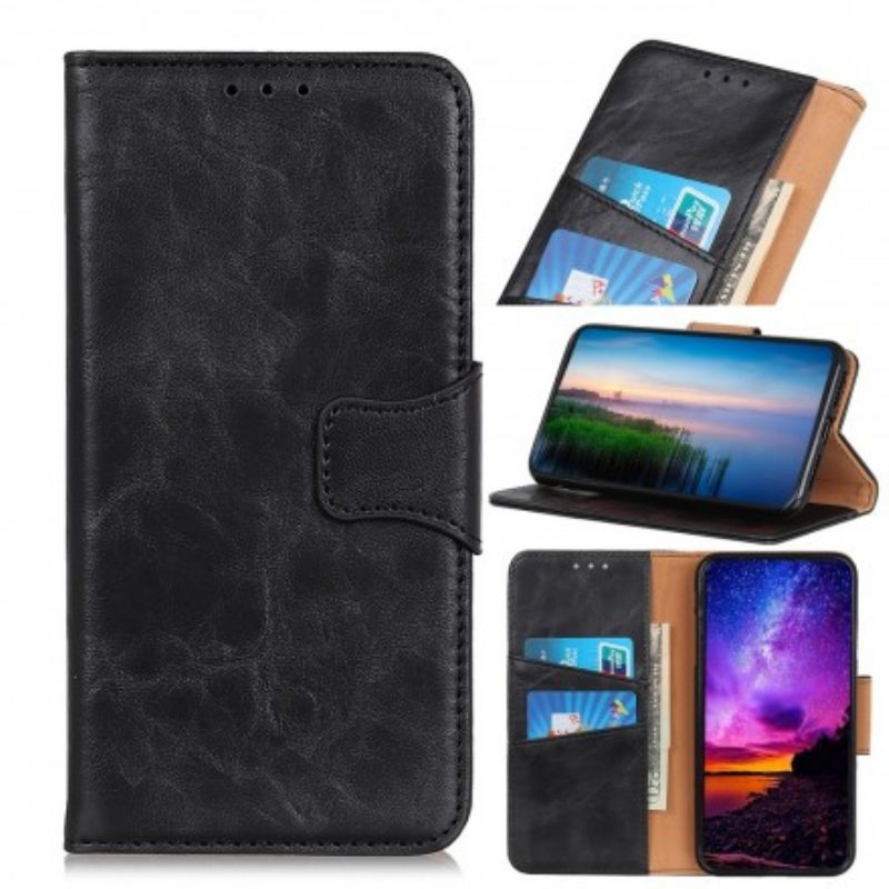 Custodia in pelle Samsung Galaxy A20e Folio Cover Lembo Magnetico A Doppia Faccia