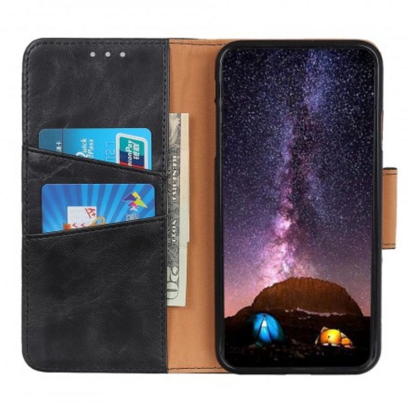 Custodia in pelle Samsung Galaxy A20e Folio Cover Lembo Magnetico A Doppia Faccia