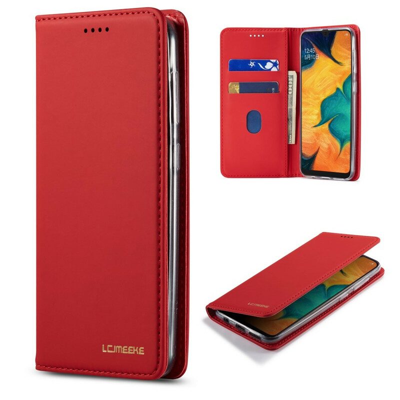 Folio Cover Samsung Galaxy A20e Custodia in pelle Lc.imeeke Futuro