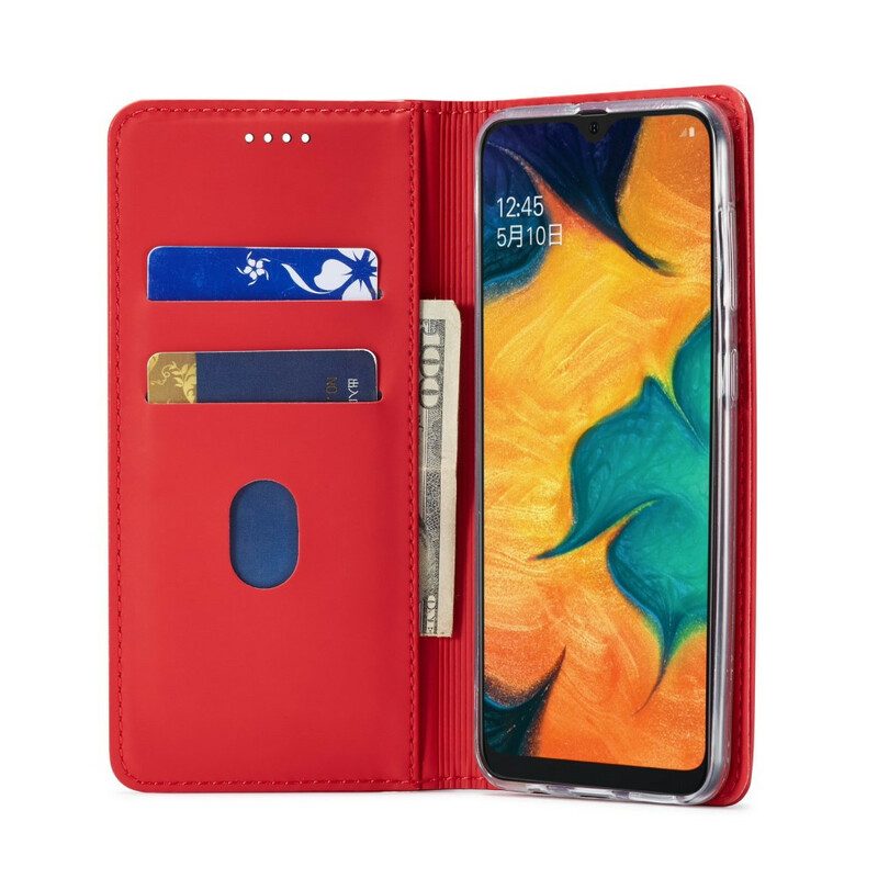 Folio Cover Samsung Galaxy A20e Custodia in pelle Lc.imeeke Futuro