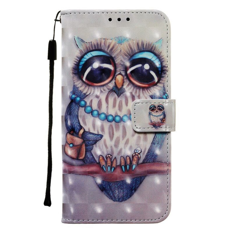 Folio Cover Samsung Galaxy A20e Signorina Gufo