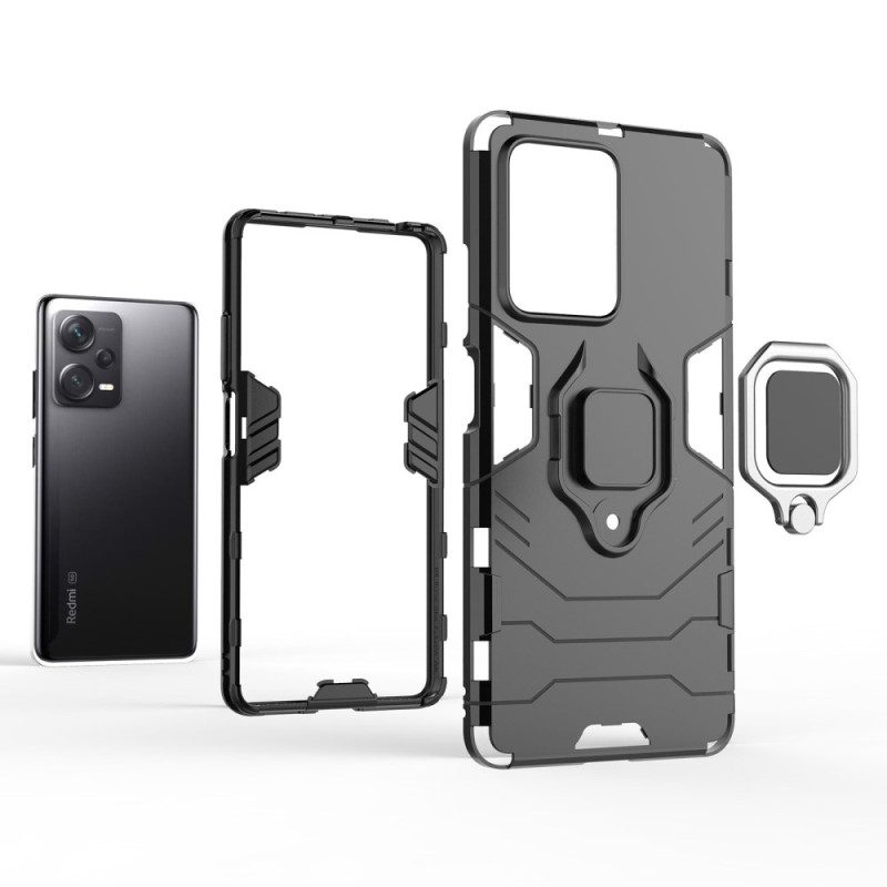 Cover Xiaomi Redmi Note 12 Pro Plus Anello Resistente