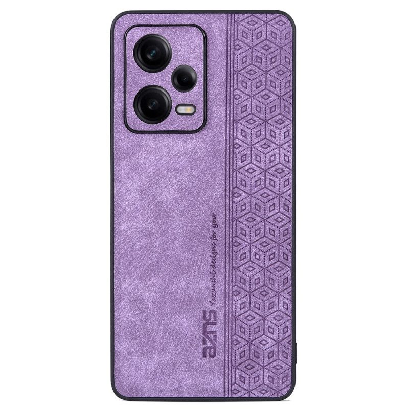 Cover Xiaomi Redmi Note 12 Pro Plus Azns Effetto Pelle