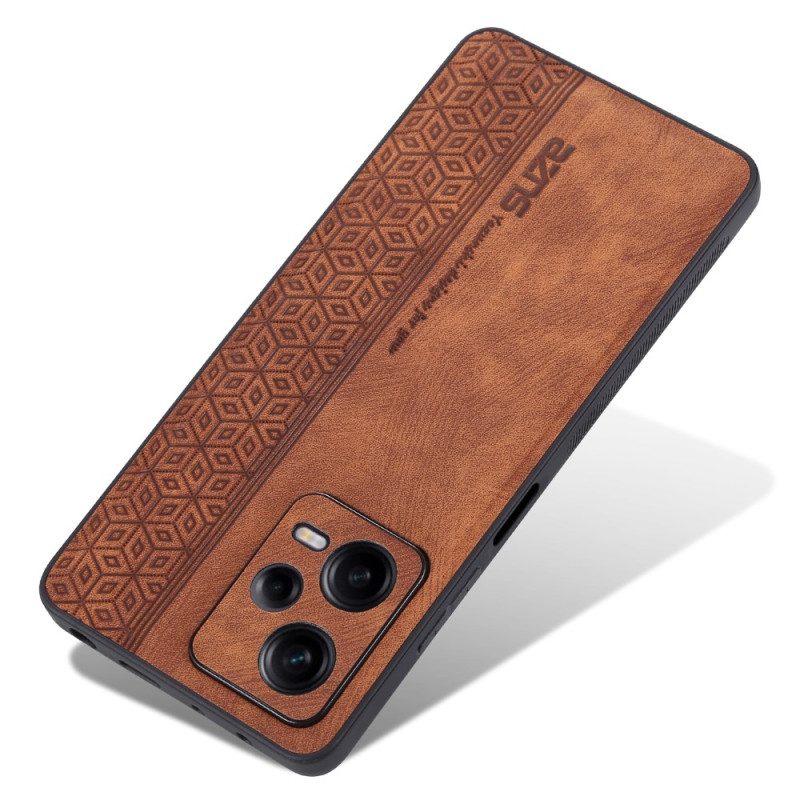 Cover Xiaomi Redmi Note 12 Pro Plus Azns Effetto Pelle