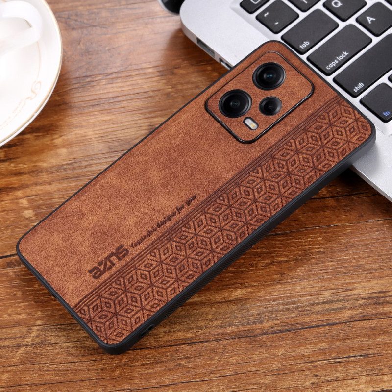 Cover Xiaomi Redmi Note 12 Pro Plus Azns Effetto Pelle