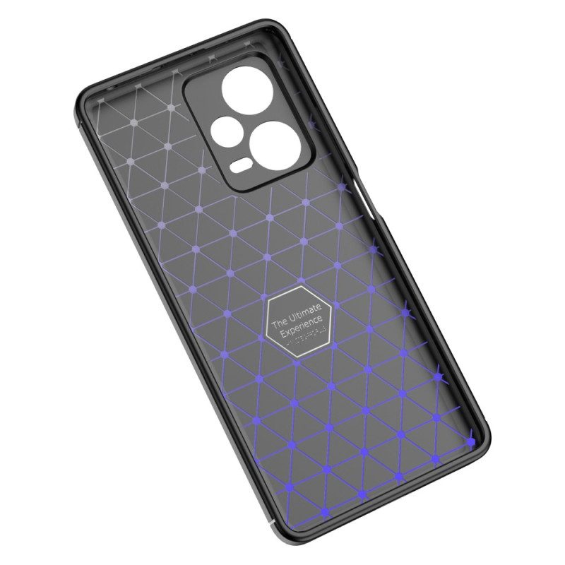 Cover Xiaomi Redmi Note 12 Pro Plus Doppia Linea Litchi Effetto Pelle