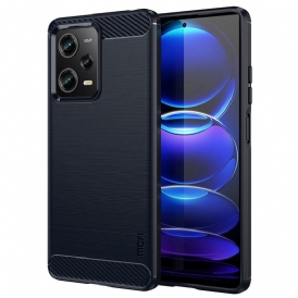 Cover Xiaomi Redmi Note 12 Pro Plus Fibra Di Carbonio Spazzolata