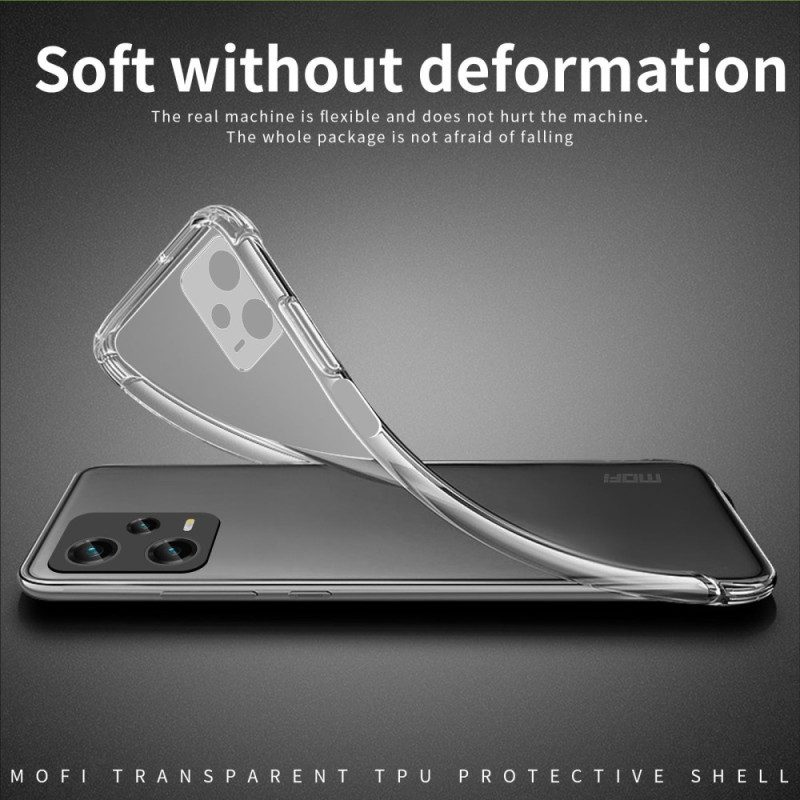 Cover Xiaomi Redmi Note 12 Pro Plus Mofi Trasparente