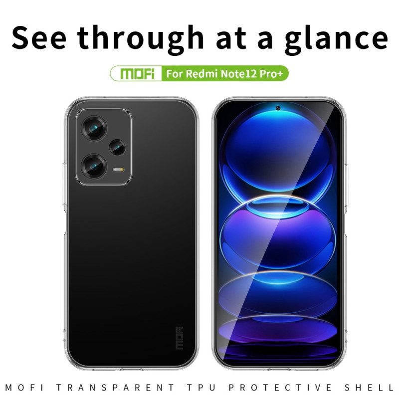 Cover Xiaomi Redmi Note 12 Pro Plus Mofi Trasparente