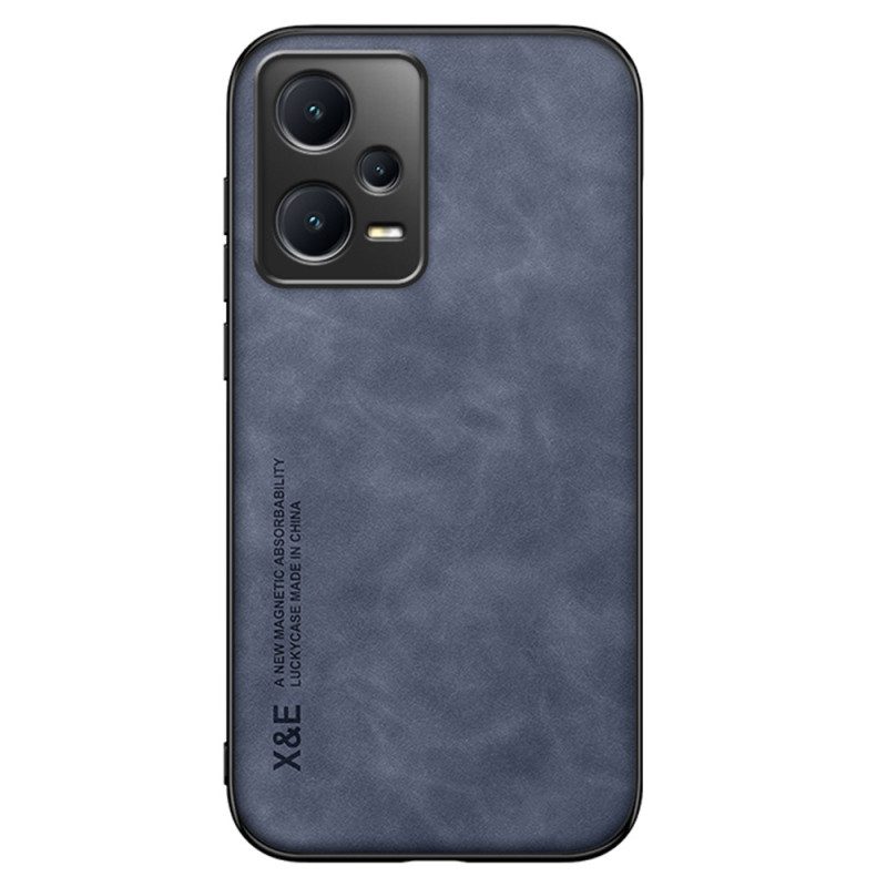 Cover Xiaomi Redmi Note 12 Pro Plus Pelle Effetto Pelle X&e