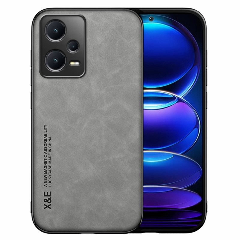 Cover Xiaomi Redmi Note 12 Pro Plus Pelle Effetto Pelle X&e