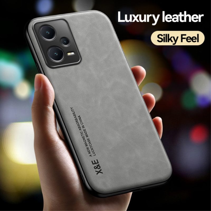 Cover Xiaomi Redmi Note 12 Pro Plus Pelle Effetto Pelle X&e