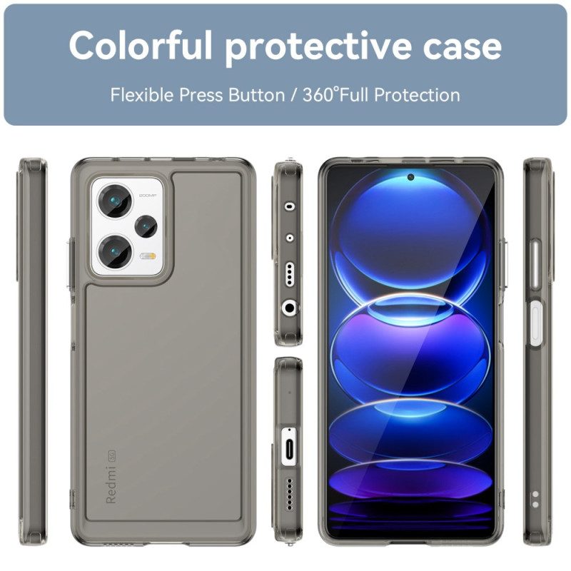 Cover Xiaomi Redmi Note 12 Pro Plus Serie Di Caramelle Trasparenti