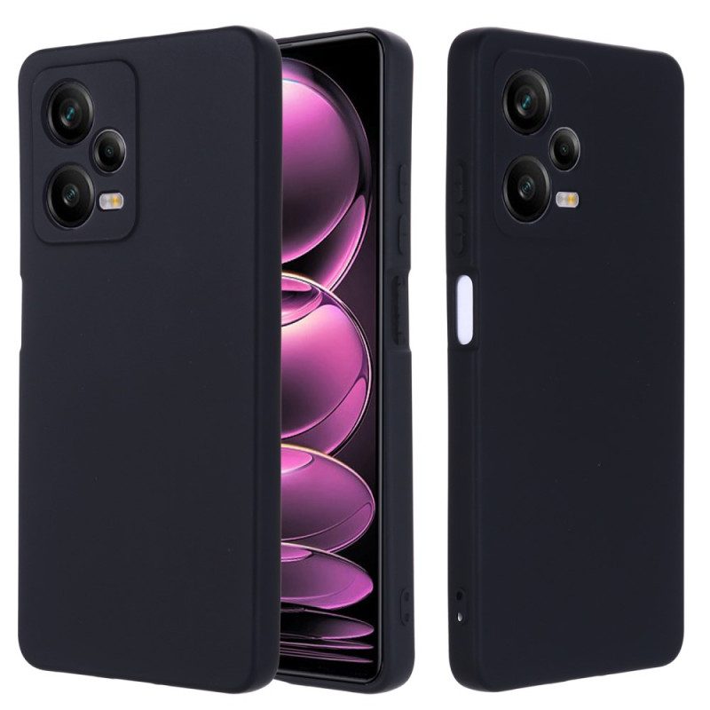 Cover Xiaomi Redmi Note 12 Pro Plus Silicone Liquido Con Cordino