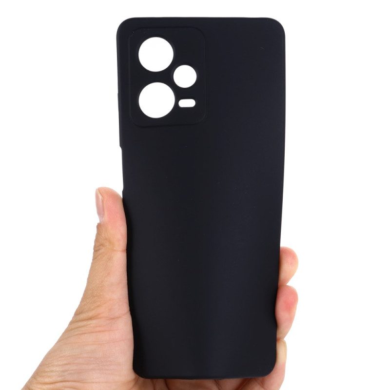 Cover Xiaomi Redmi Note 12 Pro Plus Silicone Liquido Con Cordino