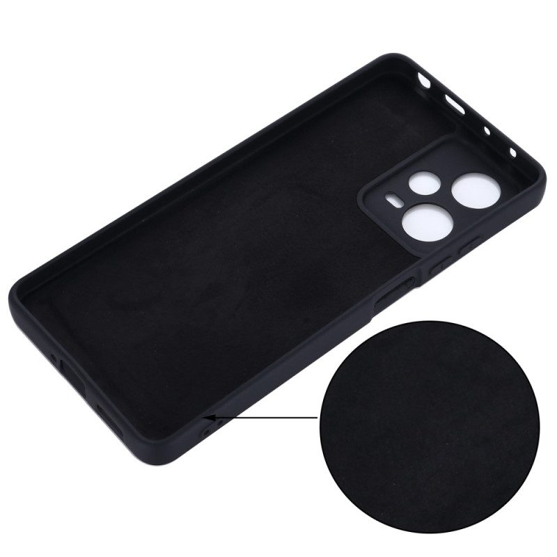 Cover Xiaomi Redmi Note 12 Pro Plus Silicone Liquido Con Cordino