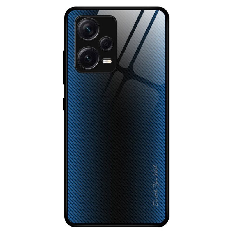 Cover Xiaomi Redmi Note 12 Pro Plus Vetro Temperato In Fibra Di Carbonio