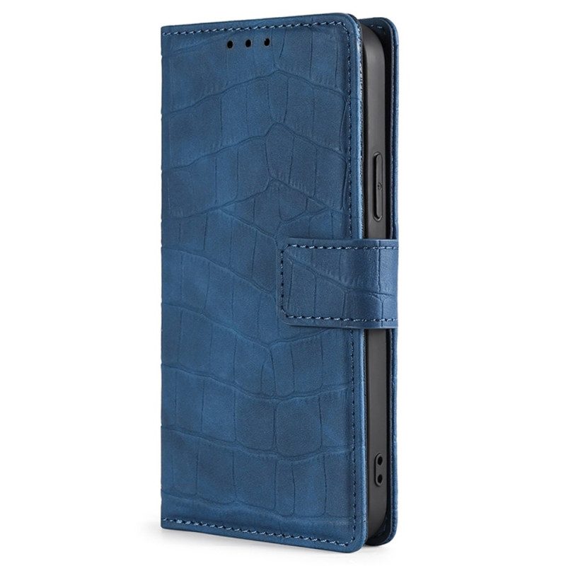 Custodia A Portafoglio Xiaomi Redmi Note 12 Pro Plus Coccodrillo