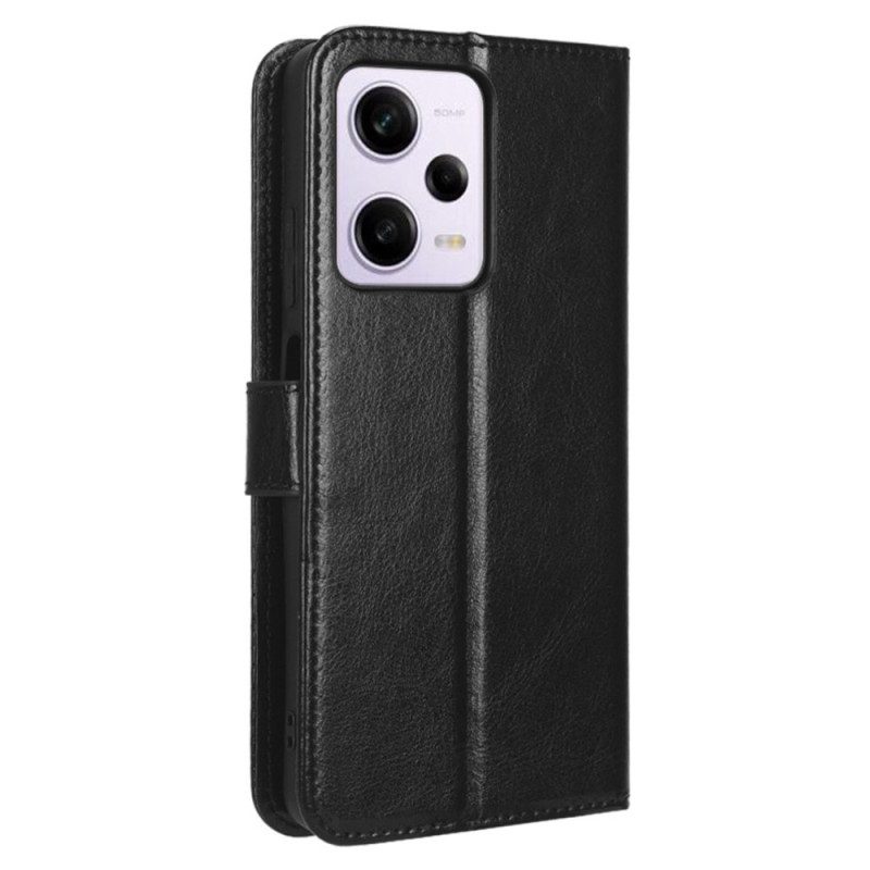 Custodia A Portafoglio Xiaomi Redmi Note 12 Pro Plus Ecopelle Appariscente