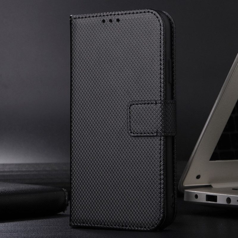 Custodia in pelle Xiaomi Redmi Note 12 Pro Plus Elegante Finta Pelle Con Cinturino