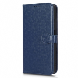 Custodia in pelle Xiaomi Redmi Note 12 Pro Plus Modello 3d Strappy