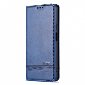Folio Cover Xiaomi Redmi Note 12 Pro Plus Custodia in pelle Azns