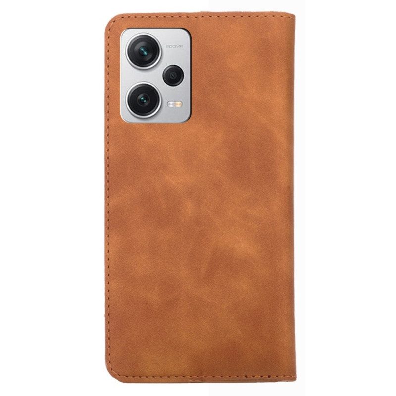 Folio Cover Xiaomi Redmi Note 12 Pro Plus Custodia in pelle Serie D'epoca