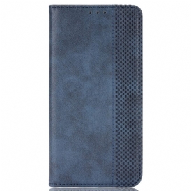 Folio Cover Xiaomi Redmi Note 12 Pro Plus Custodia in pelle Vintage ▾