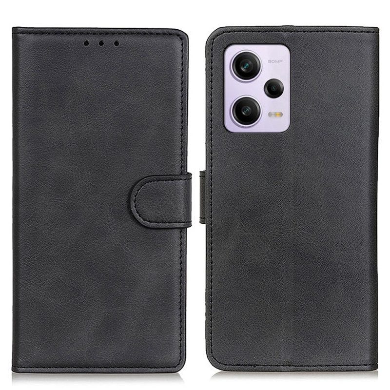 Folio Cover Xiaomi Redmi Note 12 Pro Plus Ecopelle Opaca