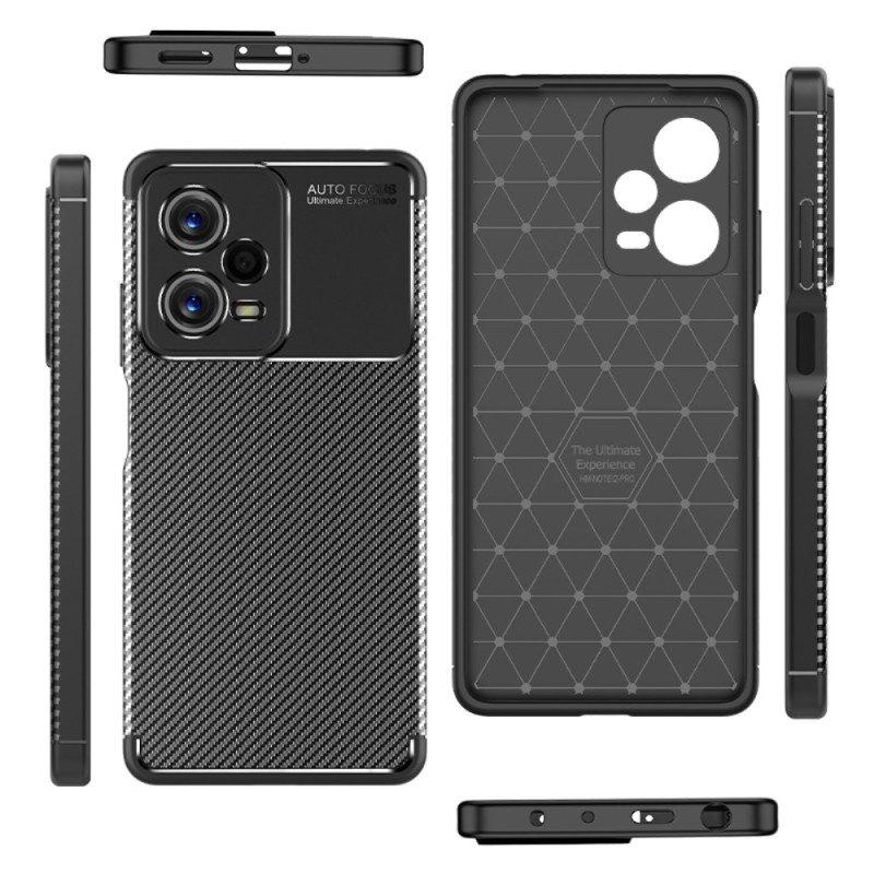 Cover Poco X5 Pro 5G Struttura Flessibile In Fibra Di Carbonio