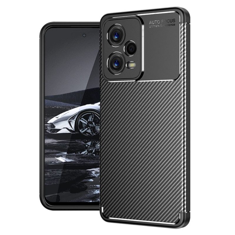 Cover Poco X5 Pro 5G Struttura Flessibile In Fibra Di Carbonio