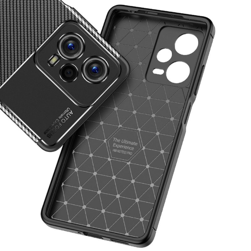 Cover Poco X5 Pro 5G Struttura Flessibile In Fibra Di Carbonio