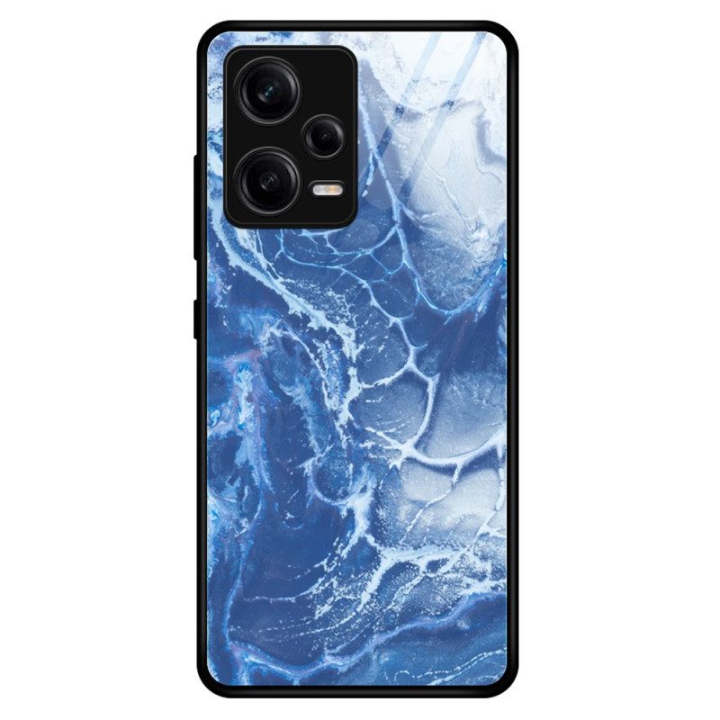 Cover Poco X5 Pro 5G Vetro Temperato Colori Marmo