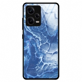 Cover Poco X5 Pro 5G Vetro Temperato Colori Marmo