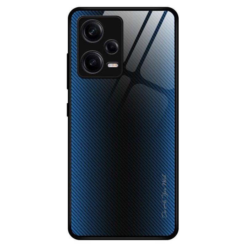 Cover Poco X5 Pro 5G Vetro Temperato In Fibra Di Carbonio