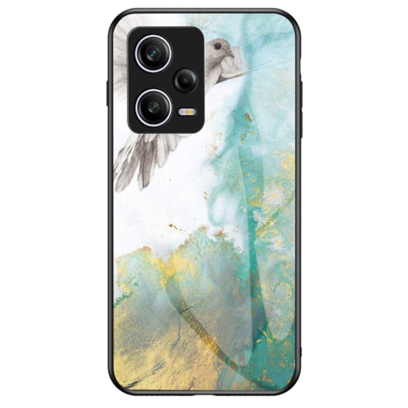 Cover Poco X5 Pro 5G Vetro Temperato In Marmo