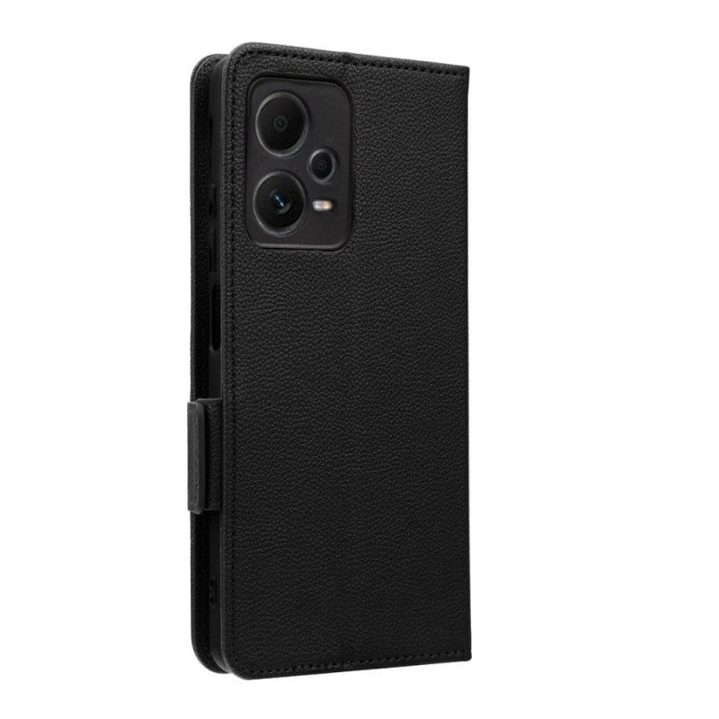 Folio Cover Poco X5 Pro 5G Cinturino Sottile